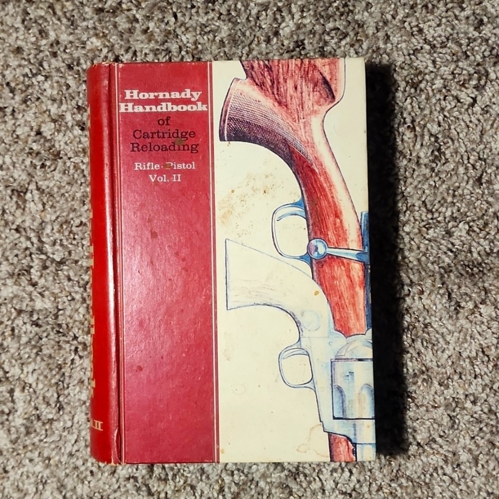 Antique Hornady Handbook. Rifle/pistol vol 2. Signed.